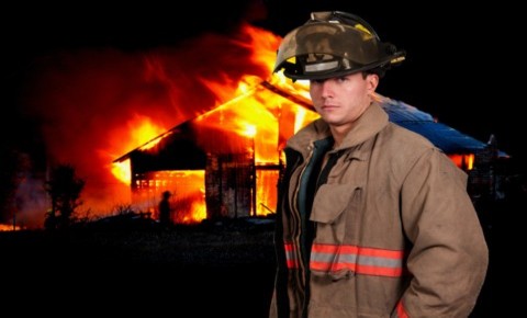 House fire caused by dirty chimney